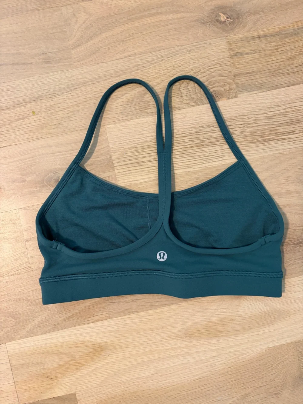 lululemon athletica Teal Strappy Light Support Sports Bra - Picture 2 of 3